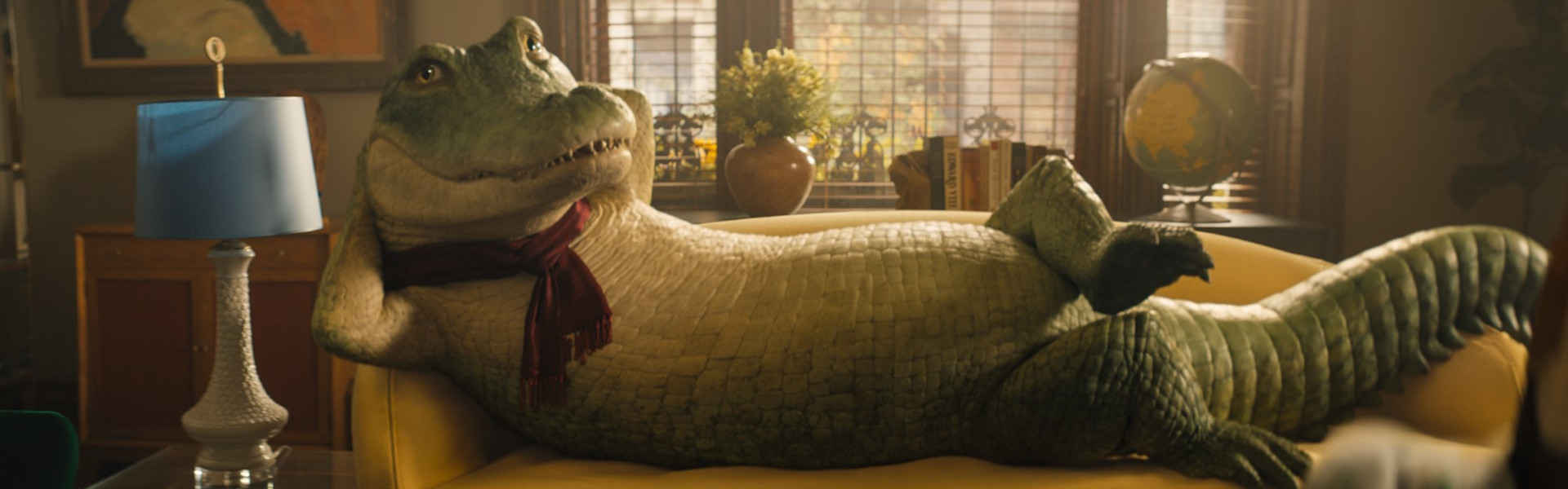 Wielki zielony krokodyl domowy <span> (dubbing) </span>
